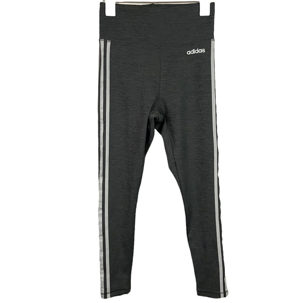 Adidas Climalite Grey High Waisted Activewear Leggings